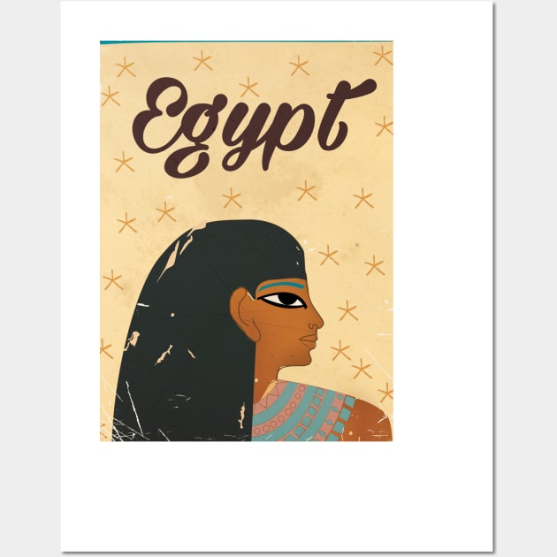 Vintage Egypt Wall Art by nickemporium1